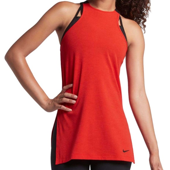 nike slim fit tank top